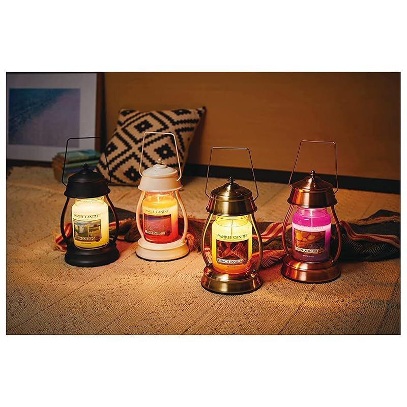 彡カメヤマ ハリケーンキャンドルウォーマーランプ ホワイト M Lサイズ用 0