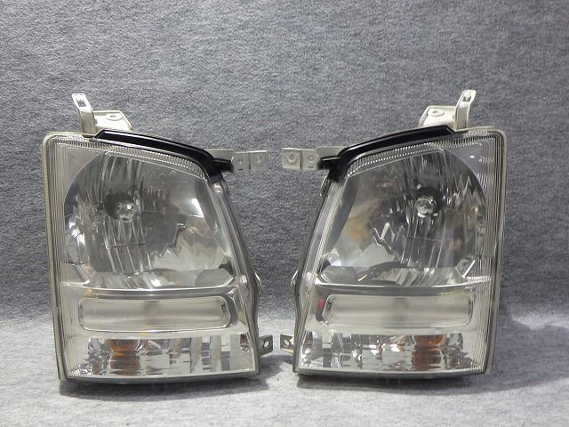 ワゴンR 前期 ヘッドライト 左右 ハロゲン レベ無し 100-59054 スズキ