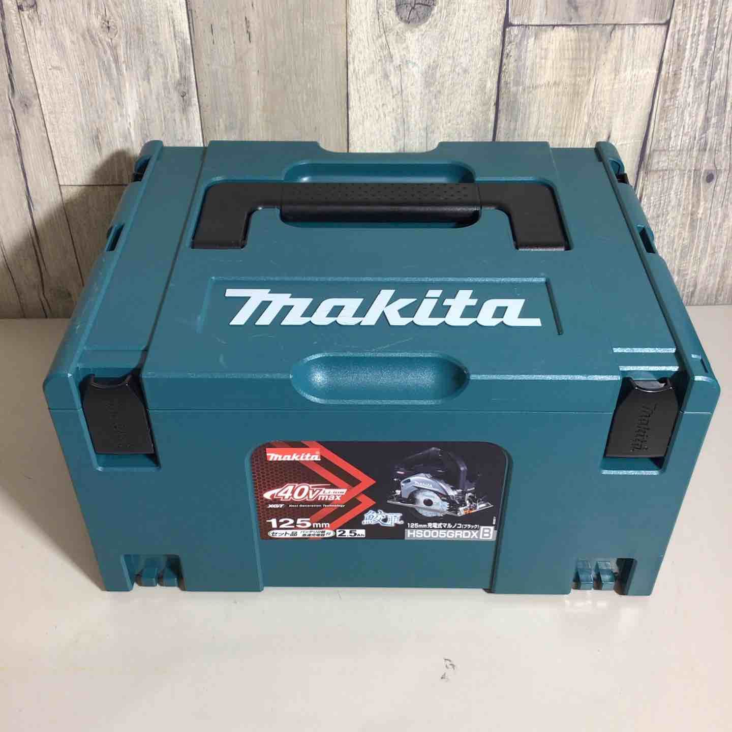 マキタ makita コードレス 丸のこ マルノコ 丸ノコ フルセット ブラック 黒 充電式 40 V