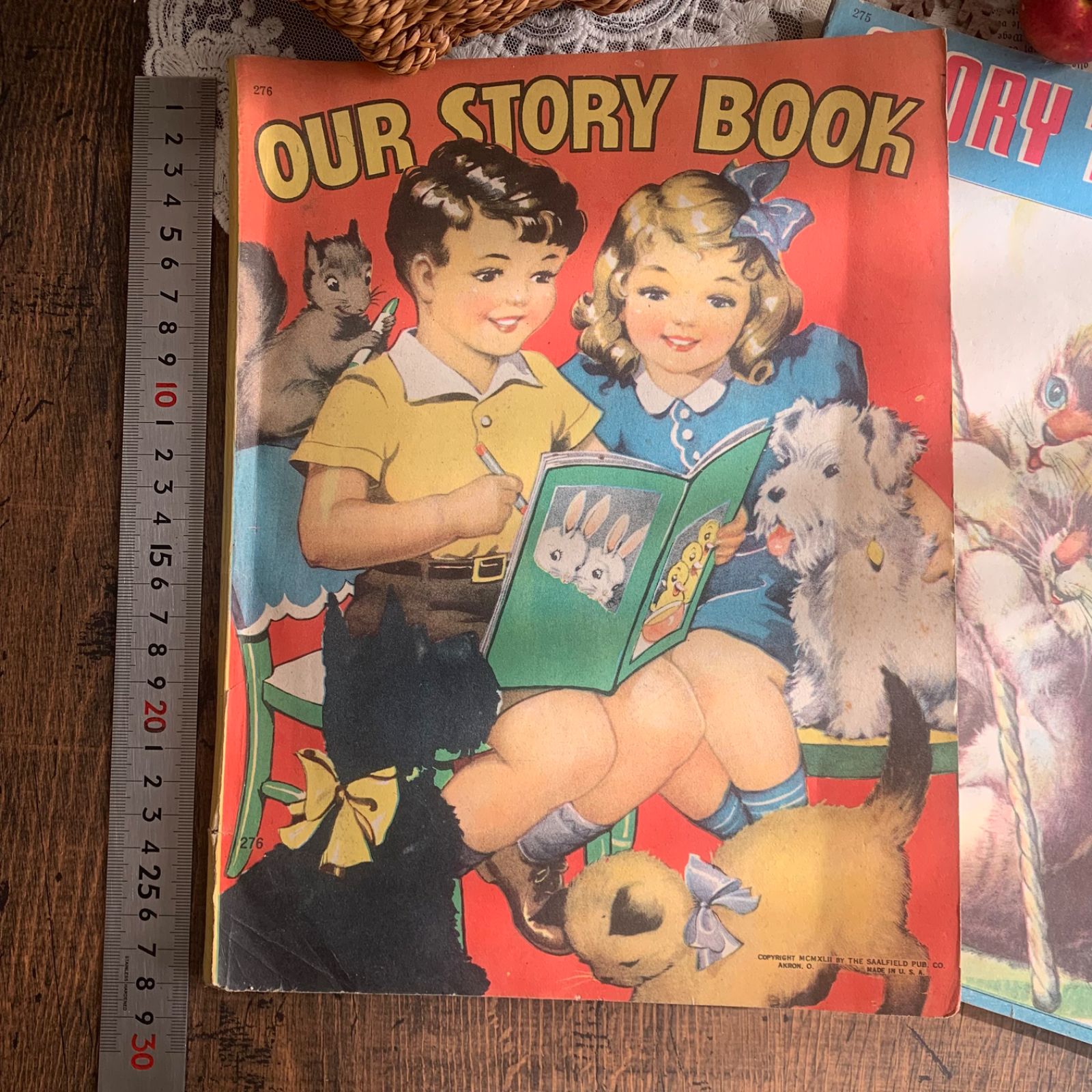 希少 ヴィンテージ絵本 洋書 2冊セット Our Story Book & Story Time