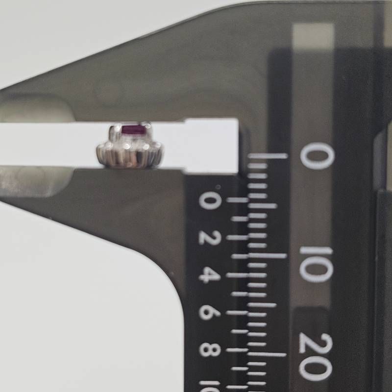 美品】K14WG ルビー0.39ct ダイヤ0.22ct ネックレス 1.7g - メルカリ
