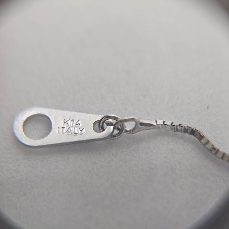 美品】K14WG ルビー0.39ct ダイヤ0.22ct ネックレス 1.7g - メルカリ