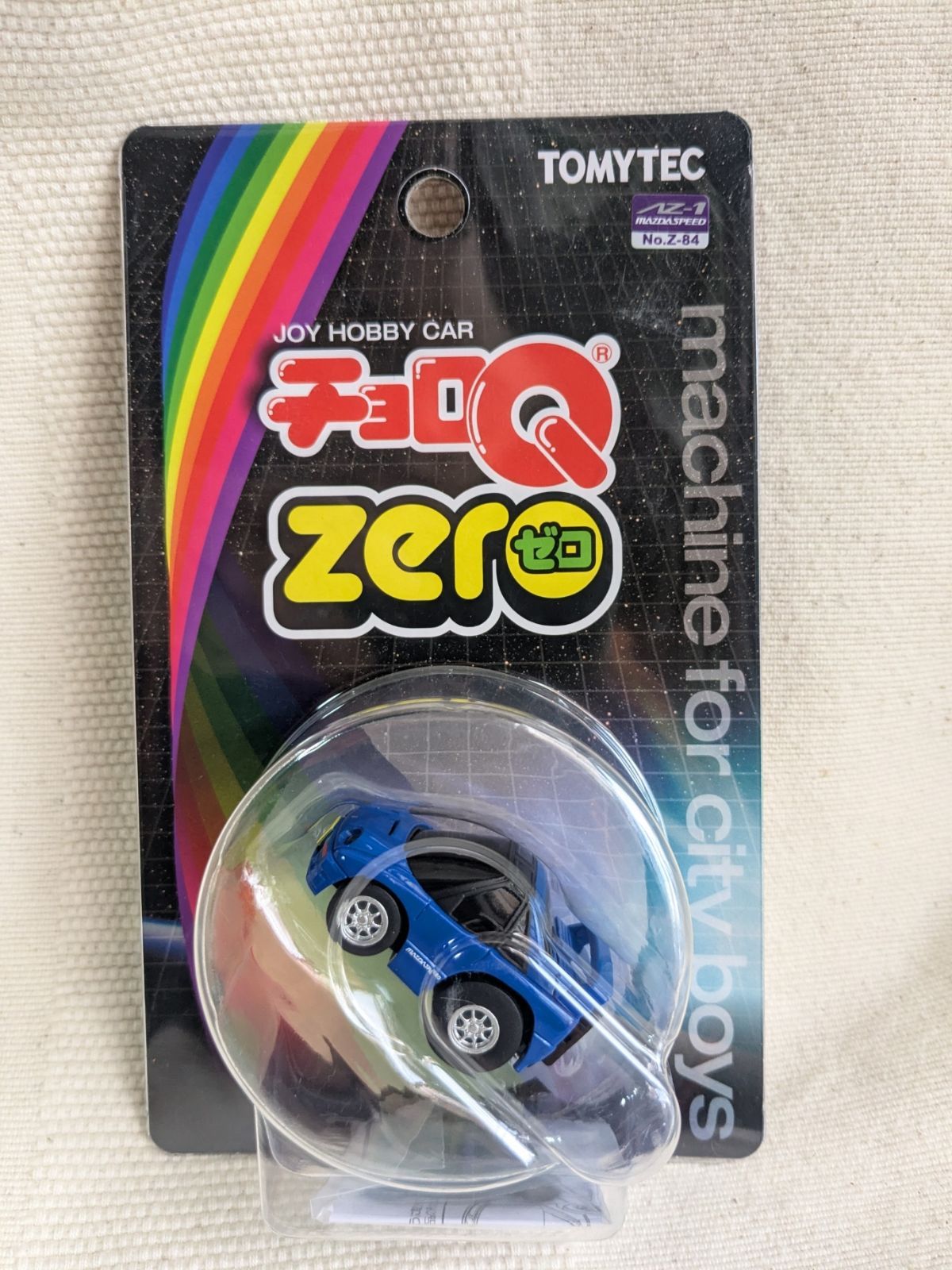 チョロQ zero Z-84b オートザムAZ-1 マツダスピードバージョン 青 完成