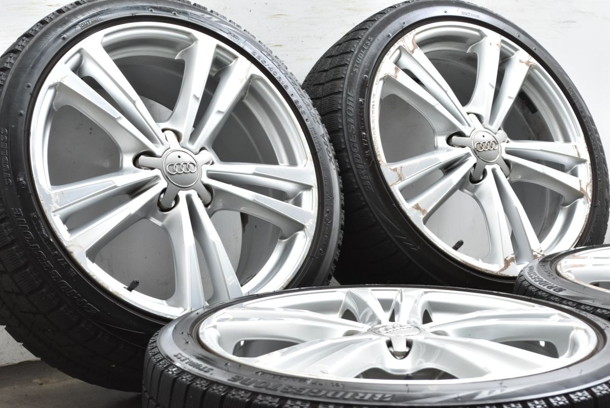 アウディ 8 V型 S 3 18 in 7 5 J 51 PCD 112 ハブ径57 1 mm ブリザックVRX 225 40 R AUDI A スポーツバック