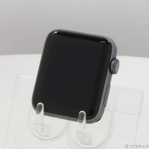 品〕 Apple Watch Series 3 Nike+ GPS 42mm スペースグレイ 