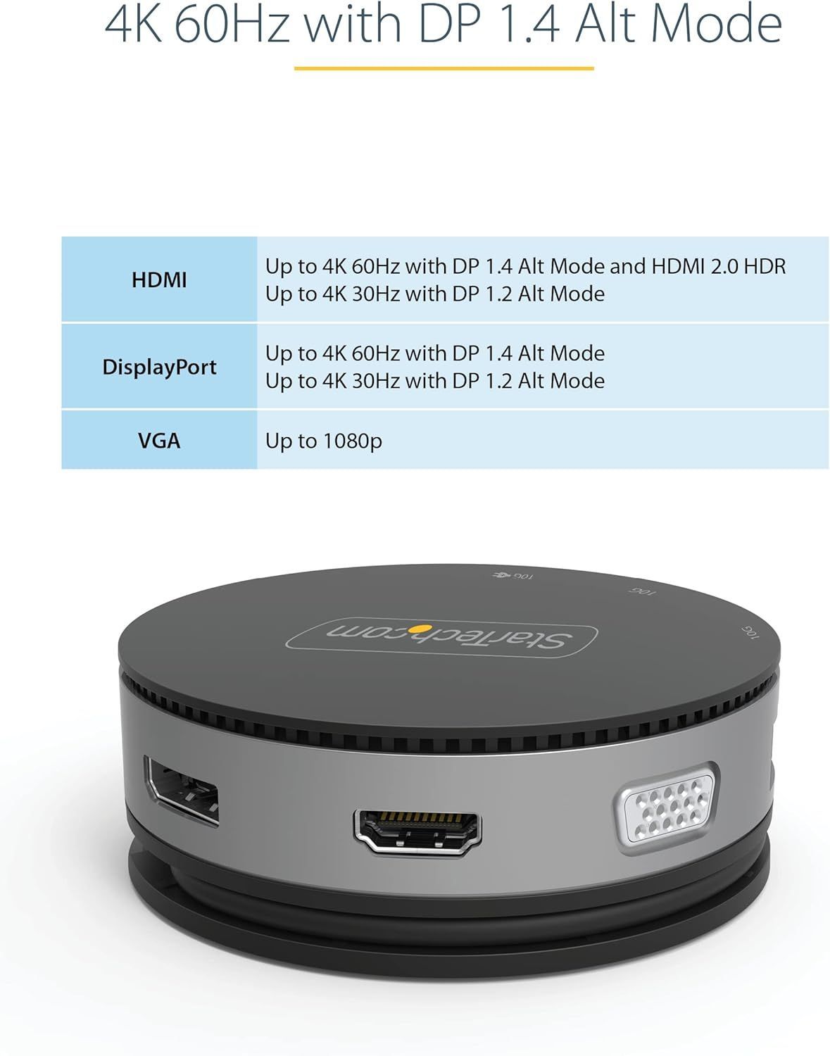 StarTech.com USB Type-Cマルチ変換アダプター