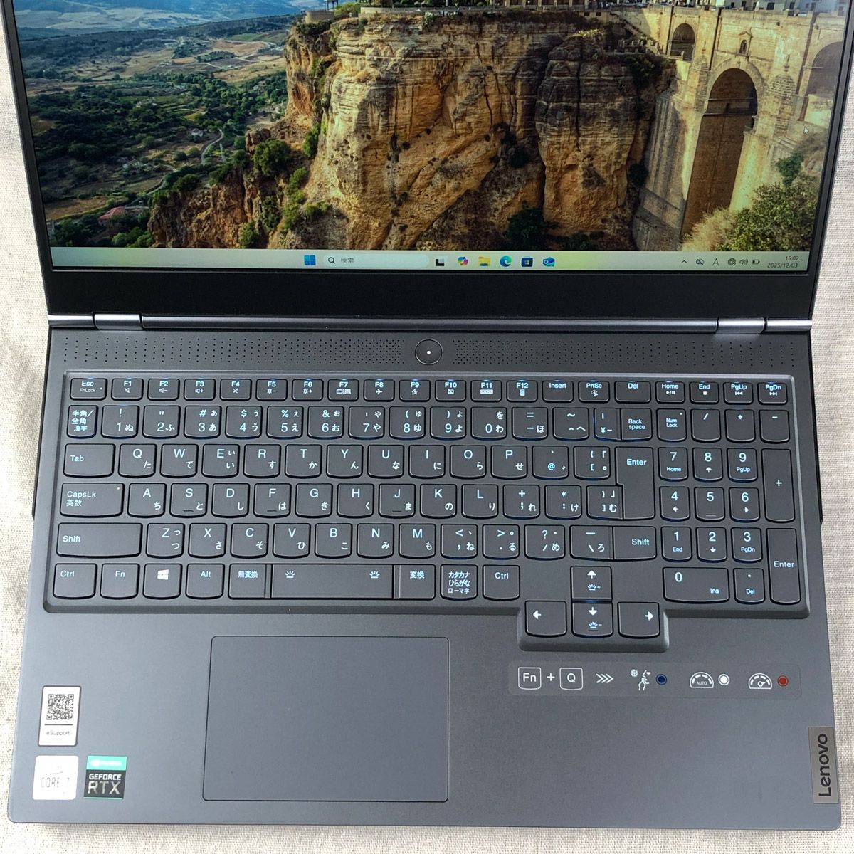◇ジャンク品・本体のみ◇ゲーミングパソコン ノートPC Lenovo Legion
