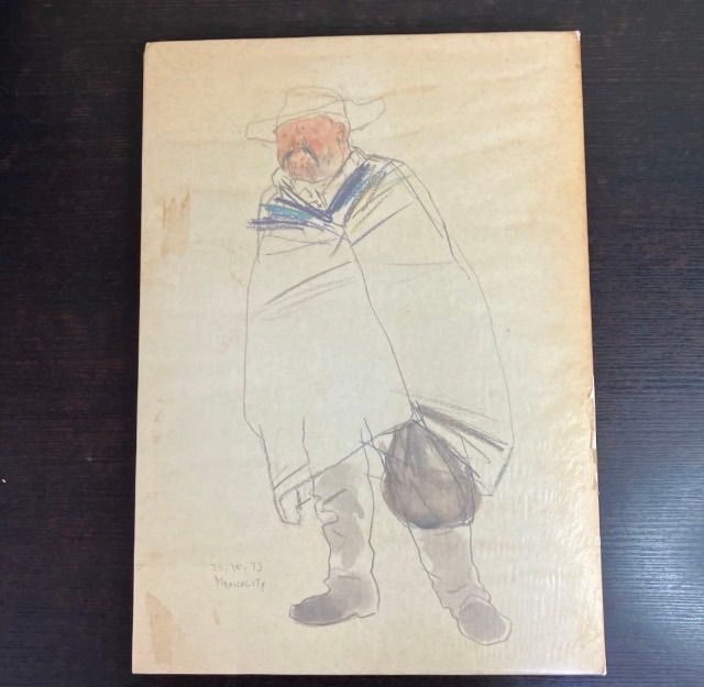 佐藤忠良 旅の走り描き 自選素描集 現代美術社 1980年発行 レア 希少本