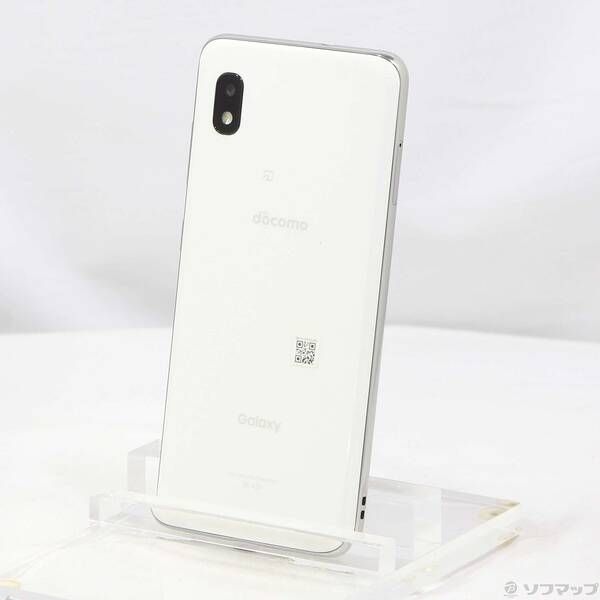 中古品〕 GALAXY A21 64GB ホワイト SC-42A docomoロック解除SIMフリー