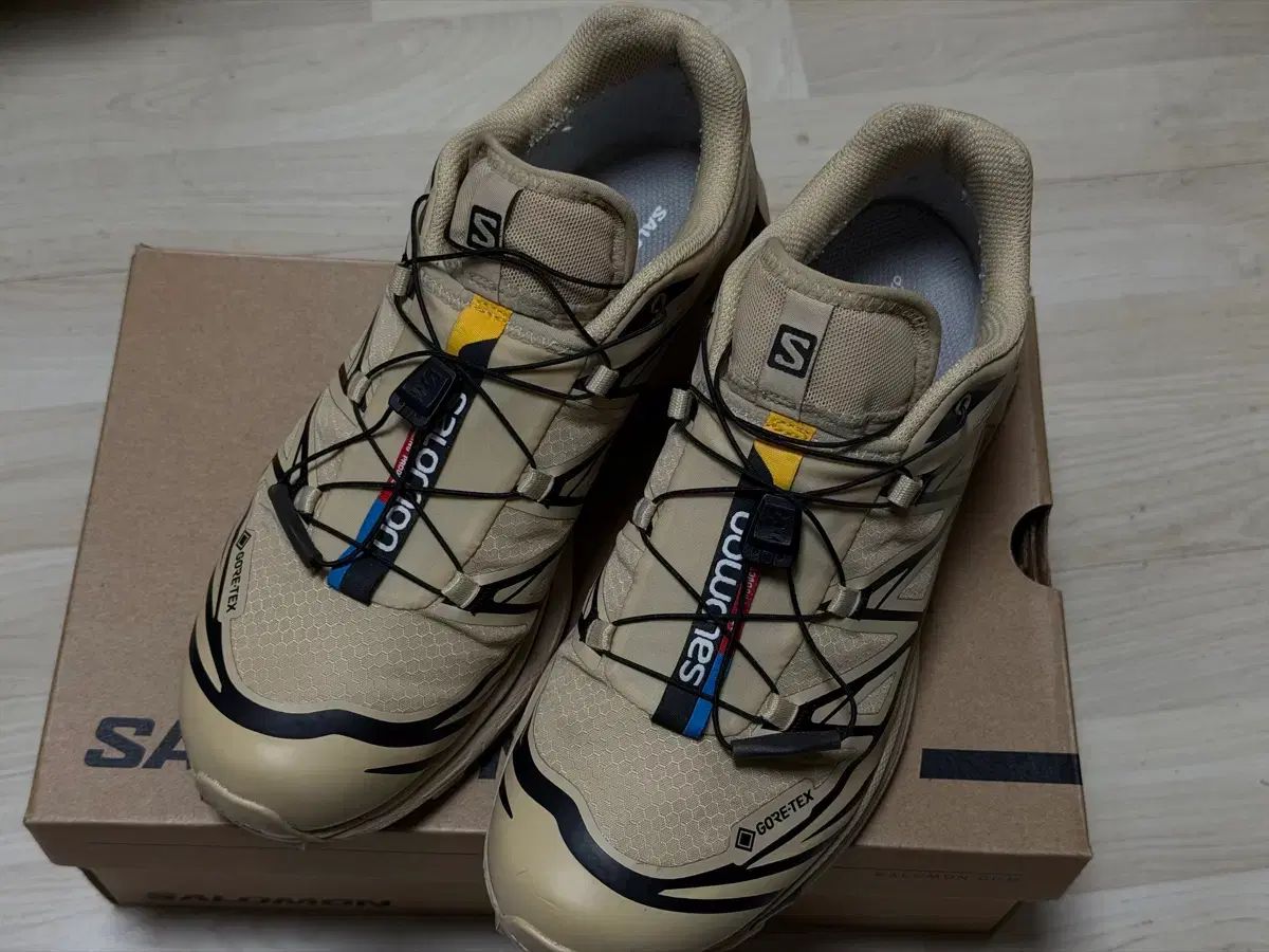 サロモン XT 6 GTX ゴアテックス サファリ ブラック 265 mm