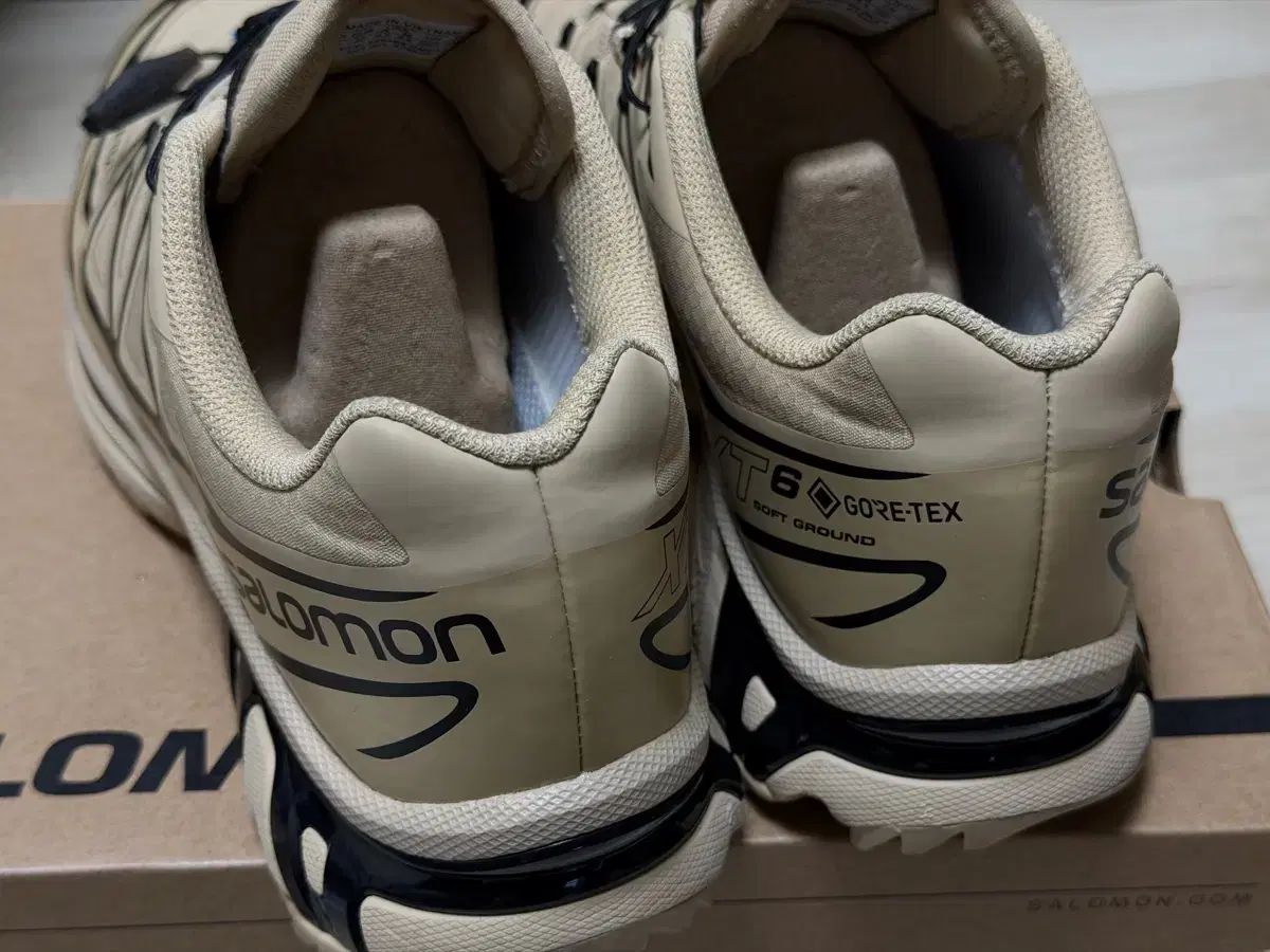 サロモン XT-6 GTX ゴアテックス サファリ ブラック 265 mm