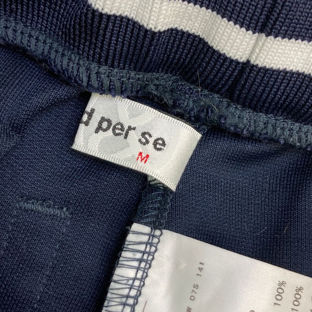 サイズ：M AND PER SE アンパスィ 2023年モデル スカート ネイビー系