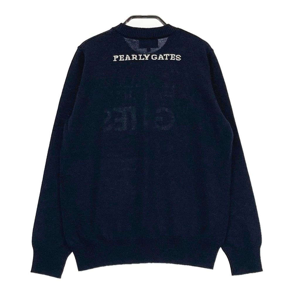 サイズ：1 PEARLY GATES パーリーゲイツ ニット セーター ネイビー系
