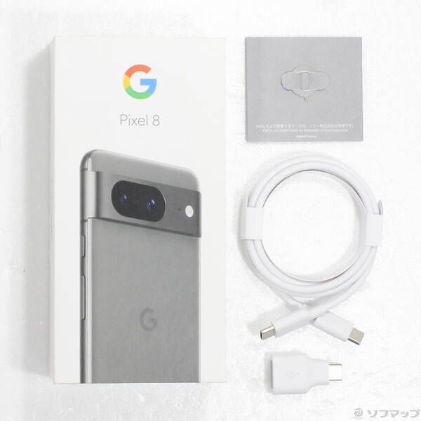 中古品〕 Google Pixel 8 128GB ヘーゼル GZPF0 SIMフリー【258