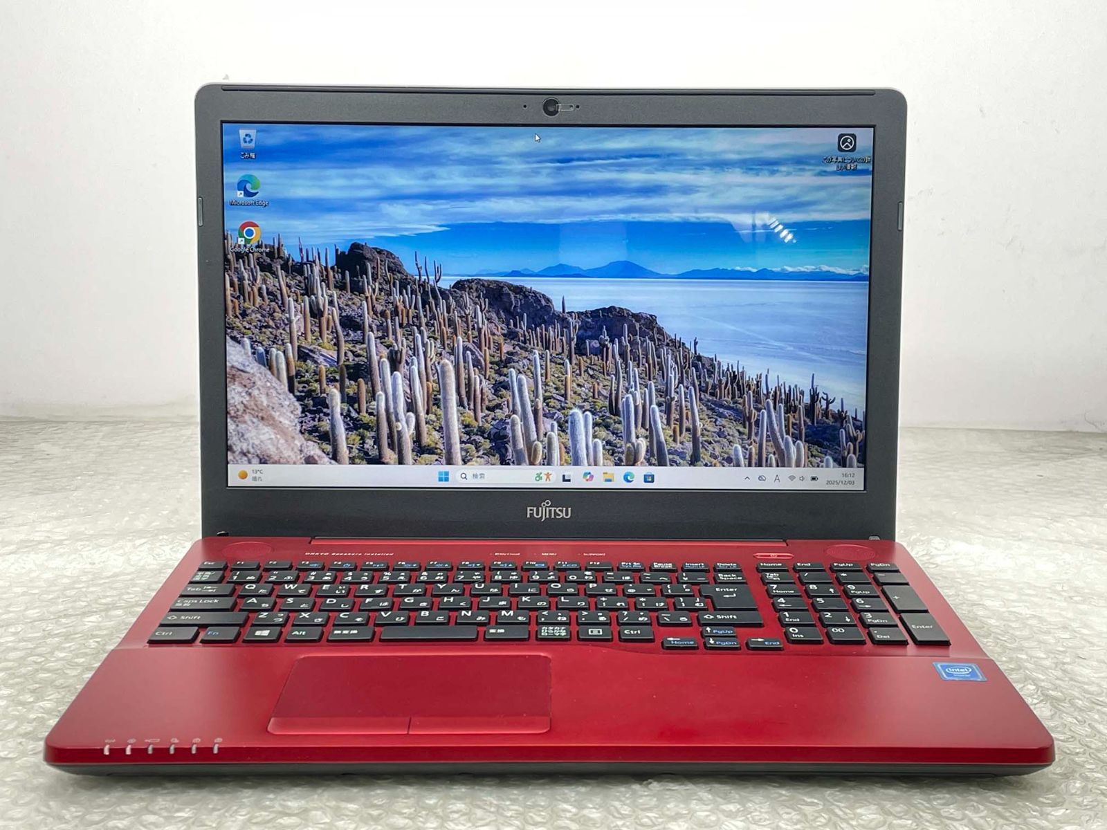 富士通 LIFEBOOK AH42/Y Celeron 3855U/4GB/1TB HDD/Windows11/15.6型