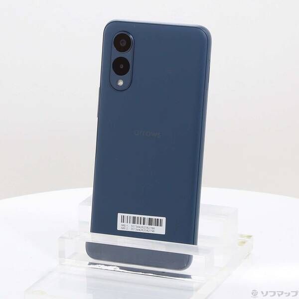 【新品未使用】arrows We2 ネイビーグリーン64GB 中古品〕 arrows We2 64GB ネイビーグリーン FCG02 au SIMフリー【269