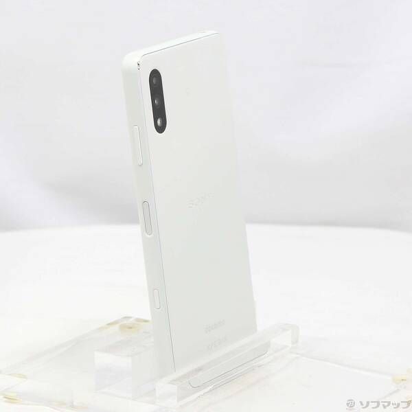中古品〕 Xperia Ace II 64GB ホワイト SO-41B docomoロック解除SIM