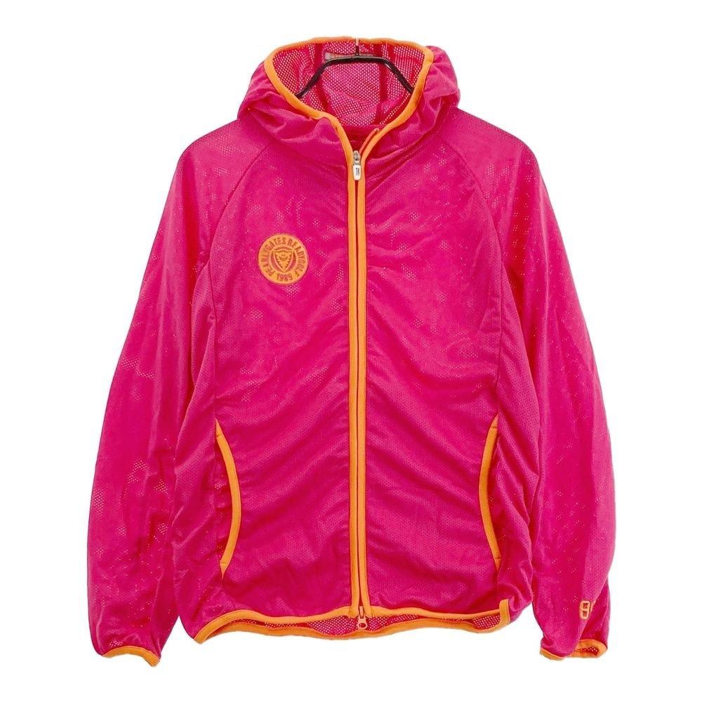 サイズ 1 PEARLY GATES パーリーゲイツ メッシュジップパーカー ピンク系 ゴルフウェア レディース ストスト