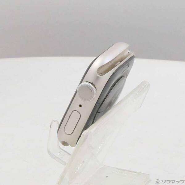 〔 品〕 Apple Watch Series 8 GPS 41 mm スターライトアルミニウムケース バンド無し 258