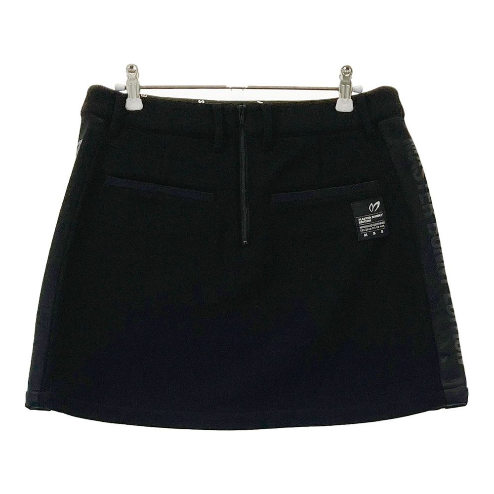 サイズ 2 MASTER BUNNY EDITION マスターバニーエディション モデル 裏起毛 ストレッチスカート ブラック系 ゴルフウェア レディース ストスト