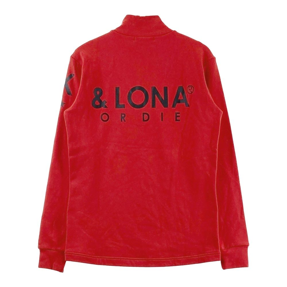 サイズ：44 MARK&LONA マークアンドロナ ハーフジップ 長袖Tシャツ