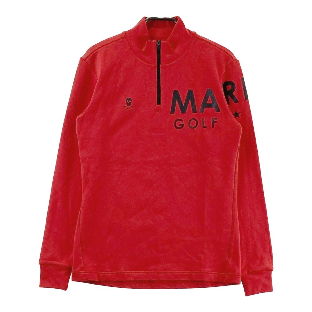 サイズ：44 MARK&LONA マークアンドロナ ハーフジップ 長袖Tシャツ