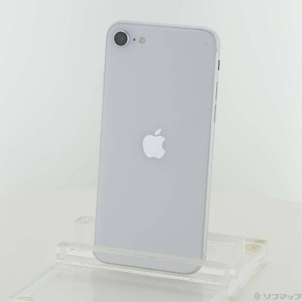 中古品〕 iPhone SE 第2世代 64GB ホワイト MX9T2J／A SIMフリー【348