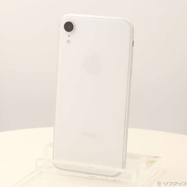 中古品〕 iPhoneXR 64GB ホワイト MT032J／A SIMフリー【258】 - メルカリ