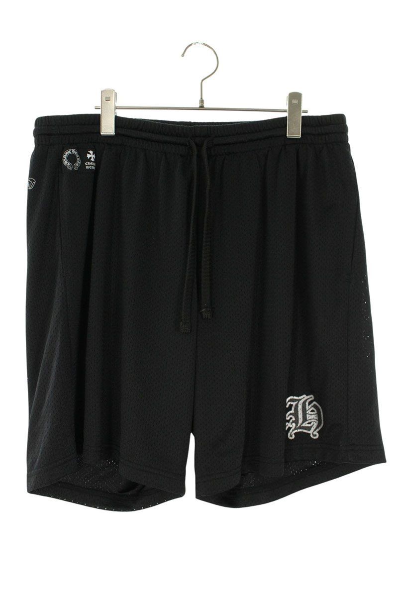 クロムハーツ MESH VARSITY SHORTS CHプリントメッシュハーフパンツショーツ メンズ XXL