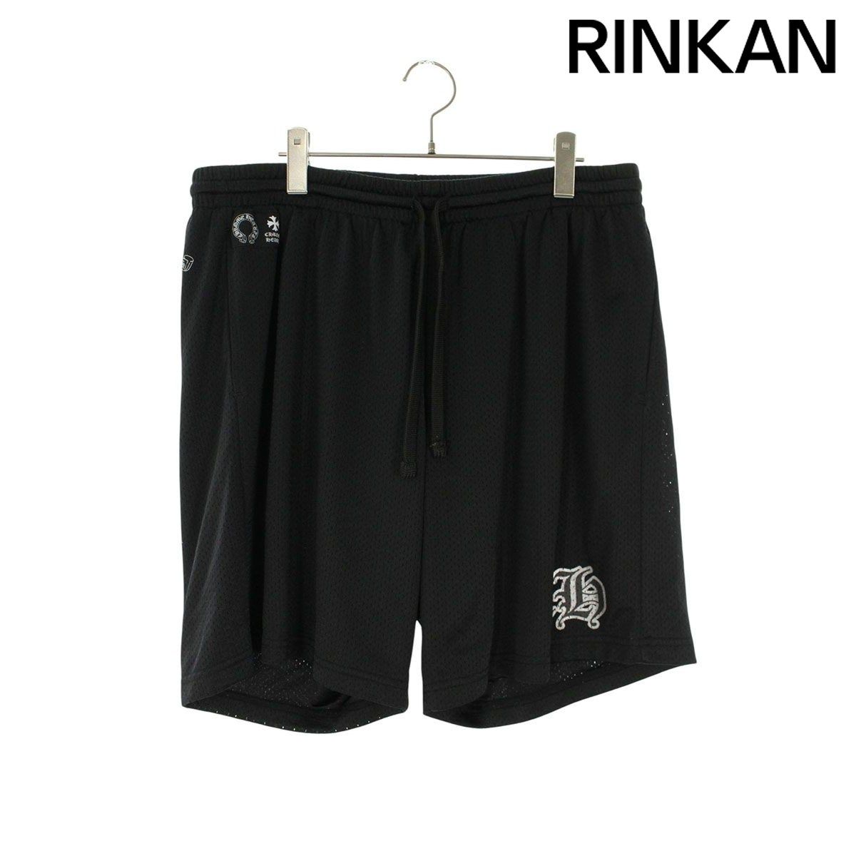 クロムハーツ MESH VARSITY SHORTS CHプリントメッシュハーフパンツ