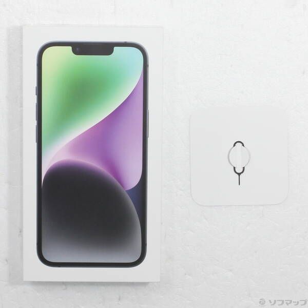 中古品〕 iPhone14 128GB ミッドナイト MPUD3J／A SIMフリー【262