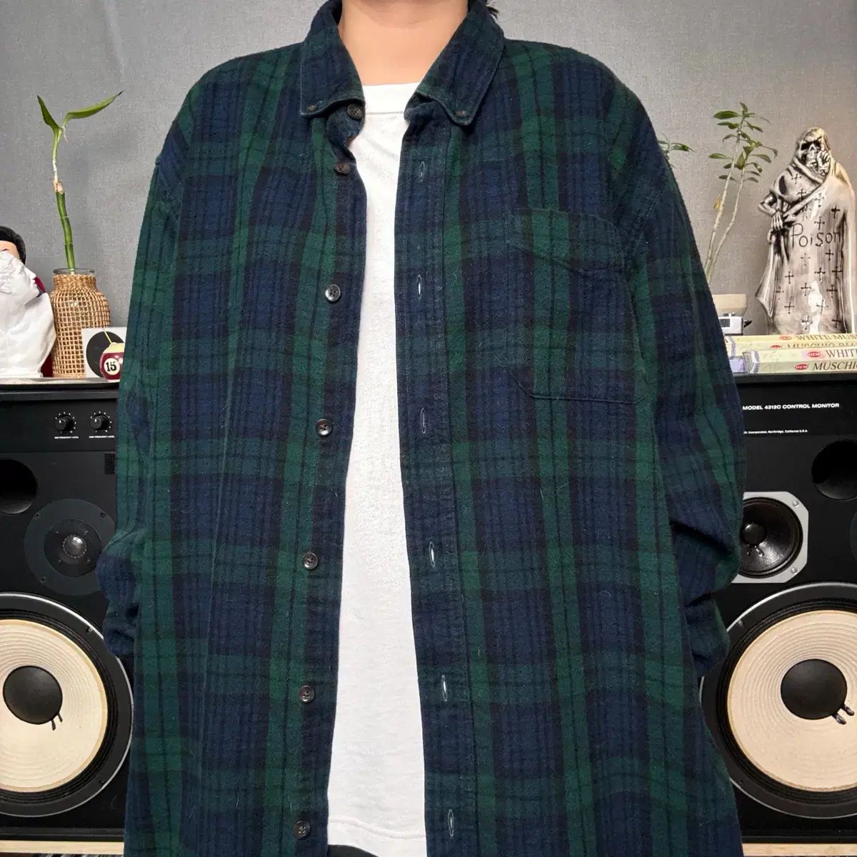 L.L.Bean フランネルシャツ