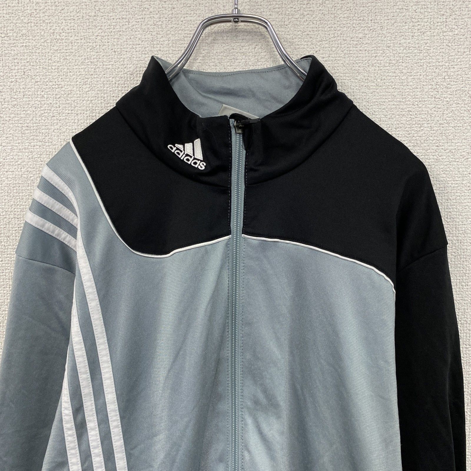adidas アディダス トラックジャケット ジャージ　USED 古着 used adidas アディダス トラックジャケット/ジャージ 水色