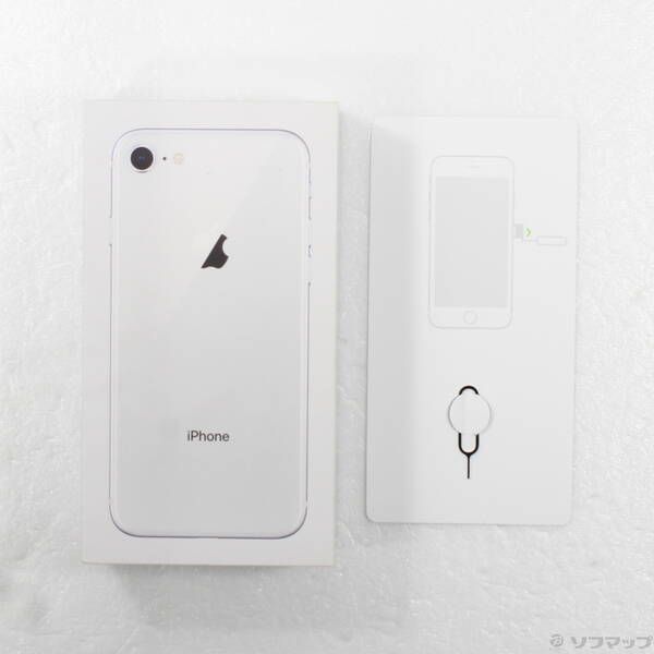 中古品〕 iPhone8 64GB シルバー MQ792J／A SIMフリー【371】 - メルカリ