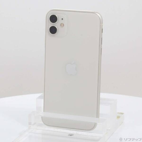 中古品〕 iPhone11 64GB ホワイト MHDC3J／A SIMフリー【258】 - メルカリ
