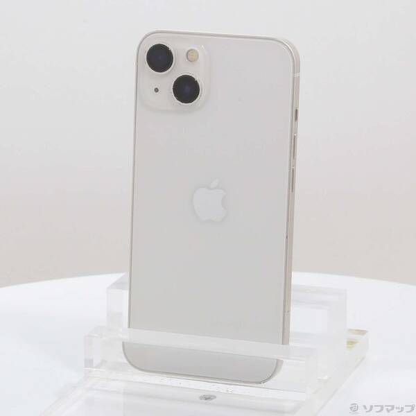 中古品〕 iPhone13 256GB スターライト MLNJ3J／A SIMフリー【258