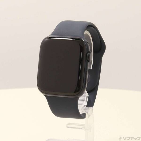 〔 品〕 Apple Watch SE 第2世代 GPS 44 mm ミッドナイトアルミニウムケース ミッドナイトスポーツバンド 297