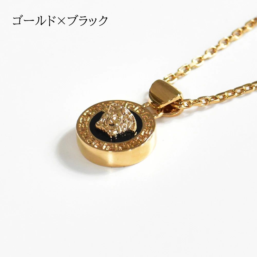 ヴェルサーチ ネックレス レディース レジン メデューサ ペンダント ゴールド ヴェルサーチ ネックレス ブランド レディース レジンメデューサ