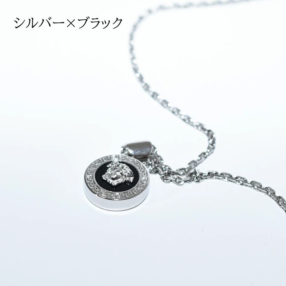 ヴェルサーチ ネックレス ブランド レディース レジンメデューサ