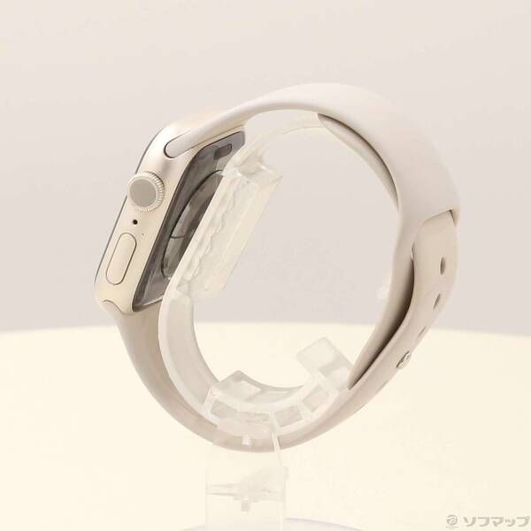 〔 品〕 Apple Watch Series 9 GPS 41 mm スターライトアルミニウムケース スターライトスポーツバンド 269