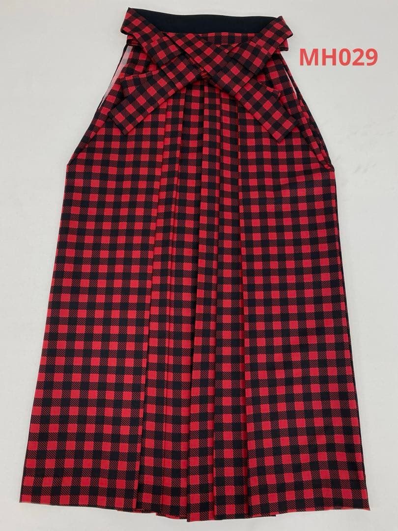 ブランド袴 南明奈 チェック柄 ポリエステル 紐下95 cm MH 029
