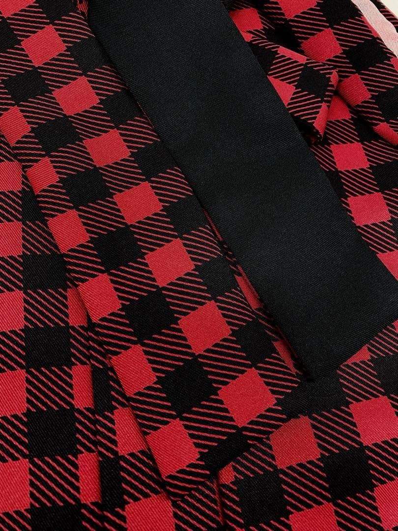  ブランド袴 南明奈 チェック柄 ポリエステル 紐下95 cm MH 029 袴 着物 浴衣