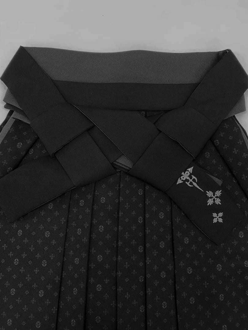 ブランド袴 NICOLE 柄袴 ポリエステル 紐下91 cm MH 026