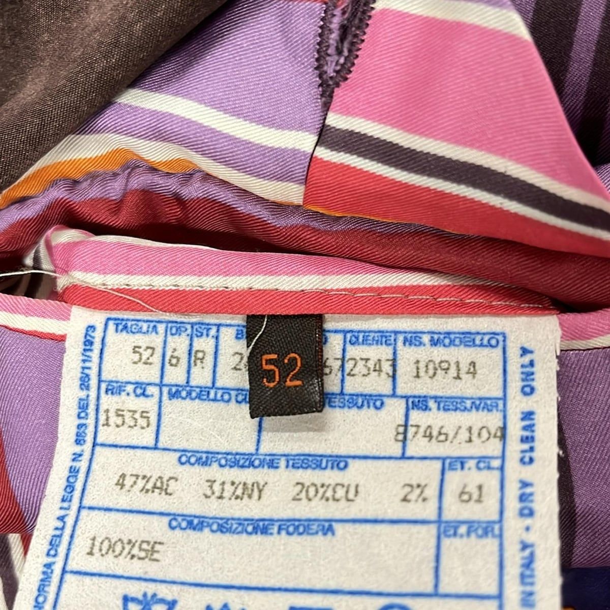 ETRO(エトロ) ジャケット サイズ52 L メンズ美品 - ボルドー 長袖