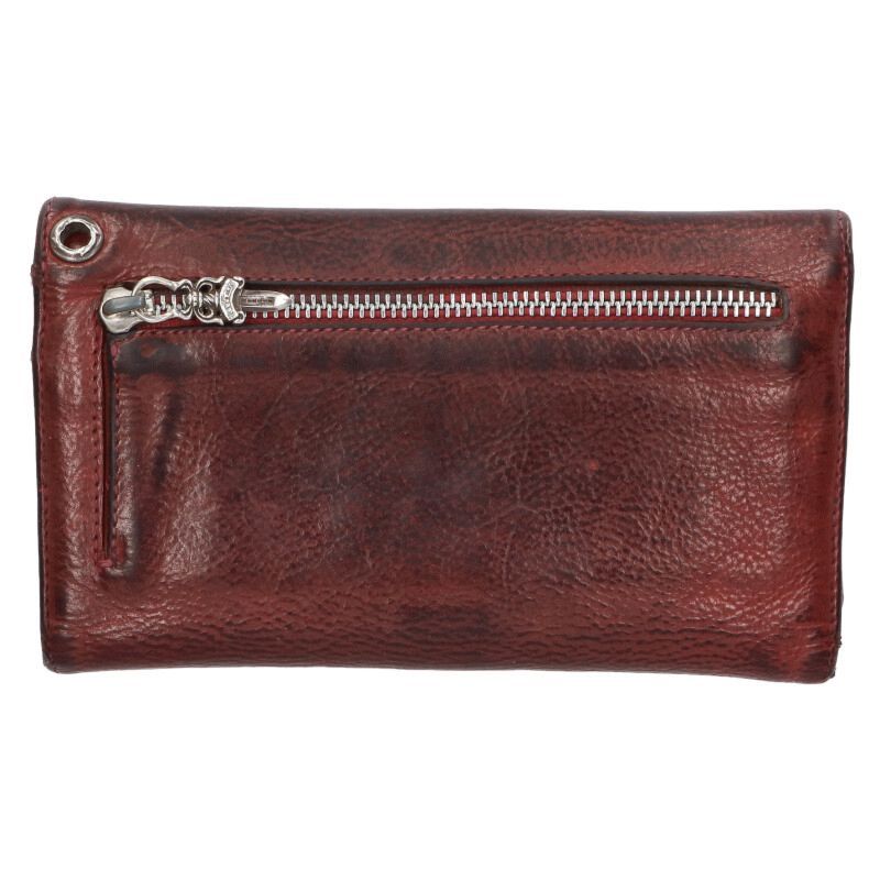 クロムハーツ WAVE CROSS BALL/ウェーブ クロスボールボタンレザー