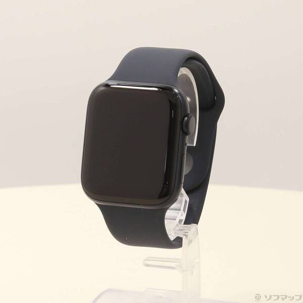 〔 品〕 Apple Watch SE 第2世代 GPS 44 mm ミッドナイトアルミニウムケース ミッドナイトスポーツバンド 262