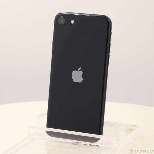 中古品〕 iPhone SE 第3世代 64GB ミッドナイト MMYC3J／A SIMフリー
