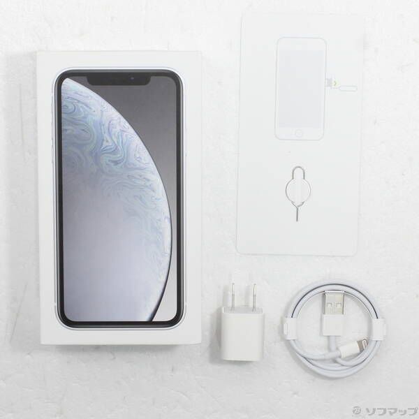 中古品〕 iPhoneXR 64GB ホワイト MT032J／A SIMフリー【276】 - メルカリ