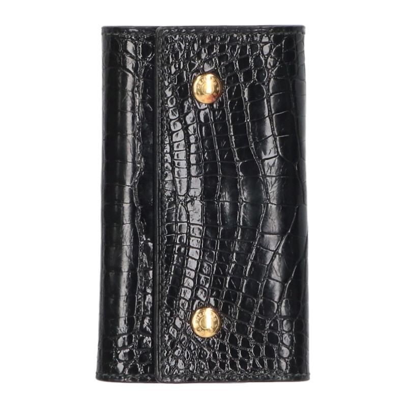 アリゲーターキーケース メンズ