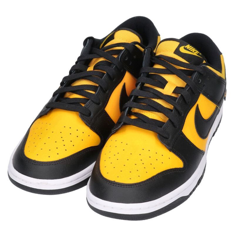 ナイキ Dunk Low Black/University Gold FZ4618-001 ダンクロー